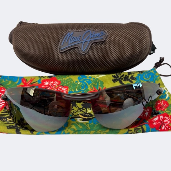 Maui Jim Men’s Sunglasses Tortoise Brown 405Makaha Size 64-17-130 - Picture 1 of 14